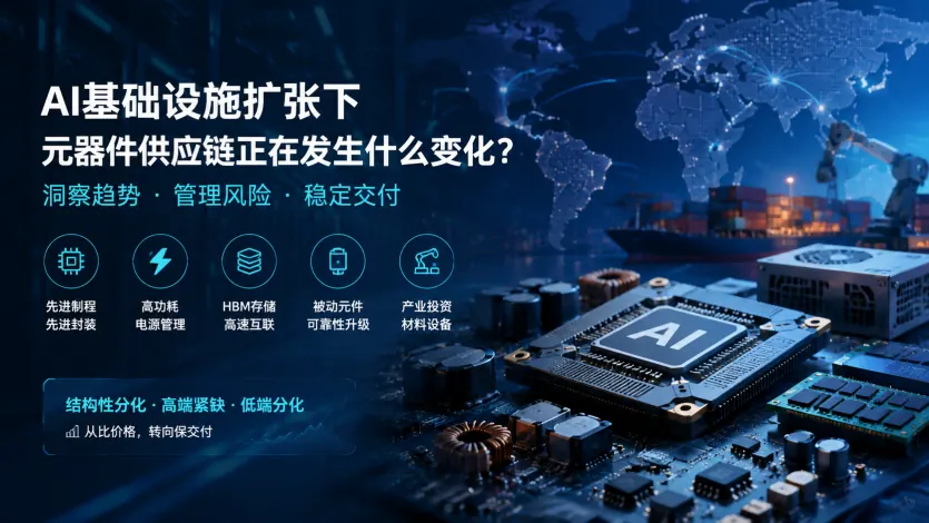 AI基础设施扩张下,元器件供应链正在发生什么变化?