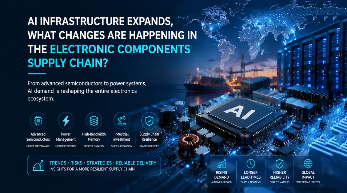 How AI Infrastructure Expansion Is Reshaping the Electronic Component Supply Chain